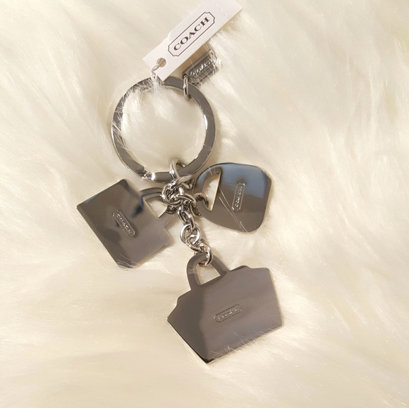 COACH F69938 Handbag Purses Tote Mix KeyChain Ring - Picture 2 of 2